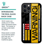 Aircraft Warning Glass Case for iPhone 12 Pro