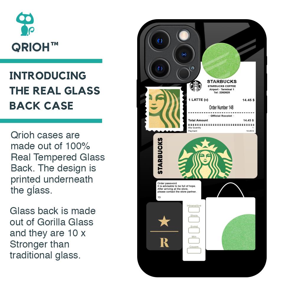 Coffee Latte Glass Case for iPhone 12 Pro