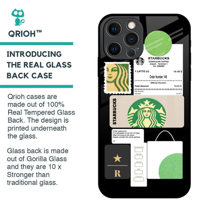 Coffee Latte Glass Case for iPhone 12 Pro