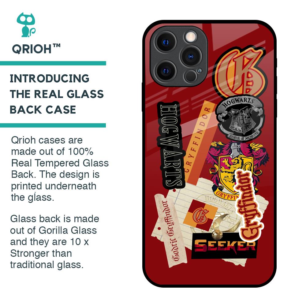 Gryffindor Glass Case for iPhone 12 Pro
