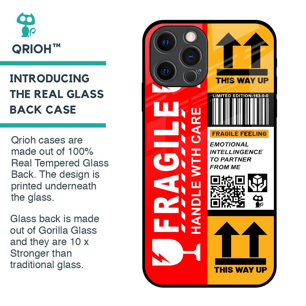 Handle With Care Glass Case for iPhone 12 Pro