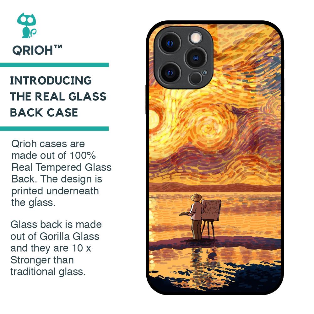 Sunset Vincent Glass Case for iPhone 12 Pro