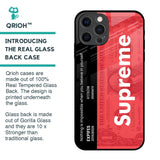 Supreme Ticket Glass Case for iPhone 12 Pro