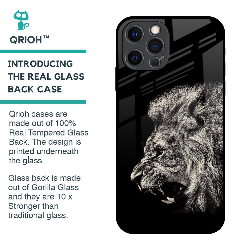 Brave Lion Glass Case for iPhone 12 Pro