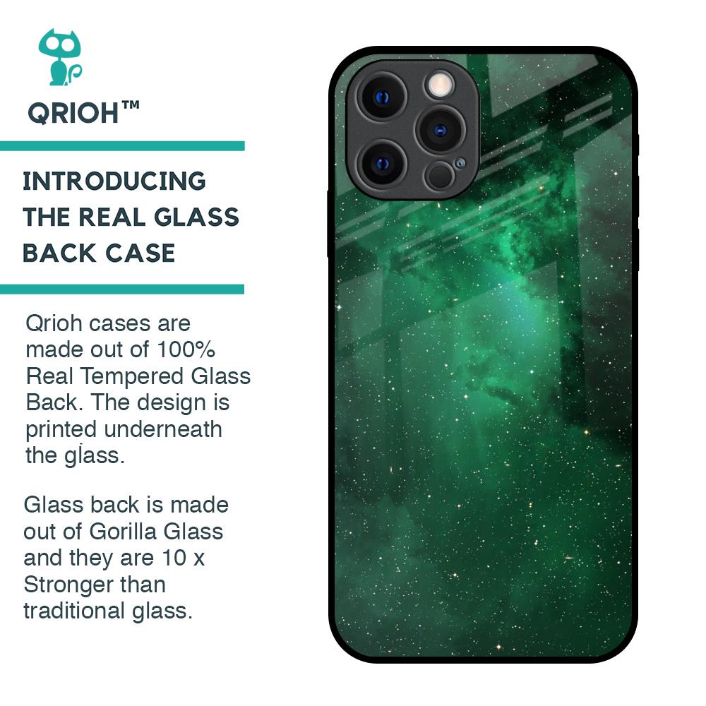 Emerald Firefly Glass Case For iPhone 12 Pro