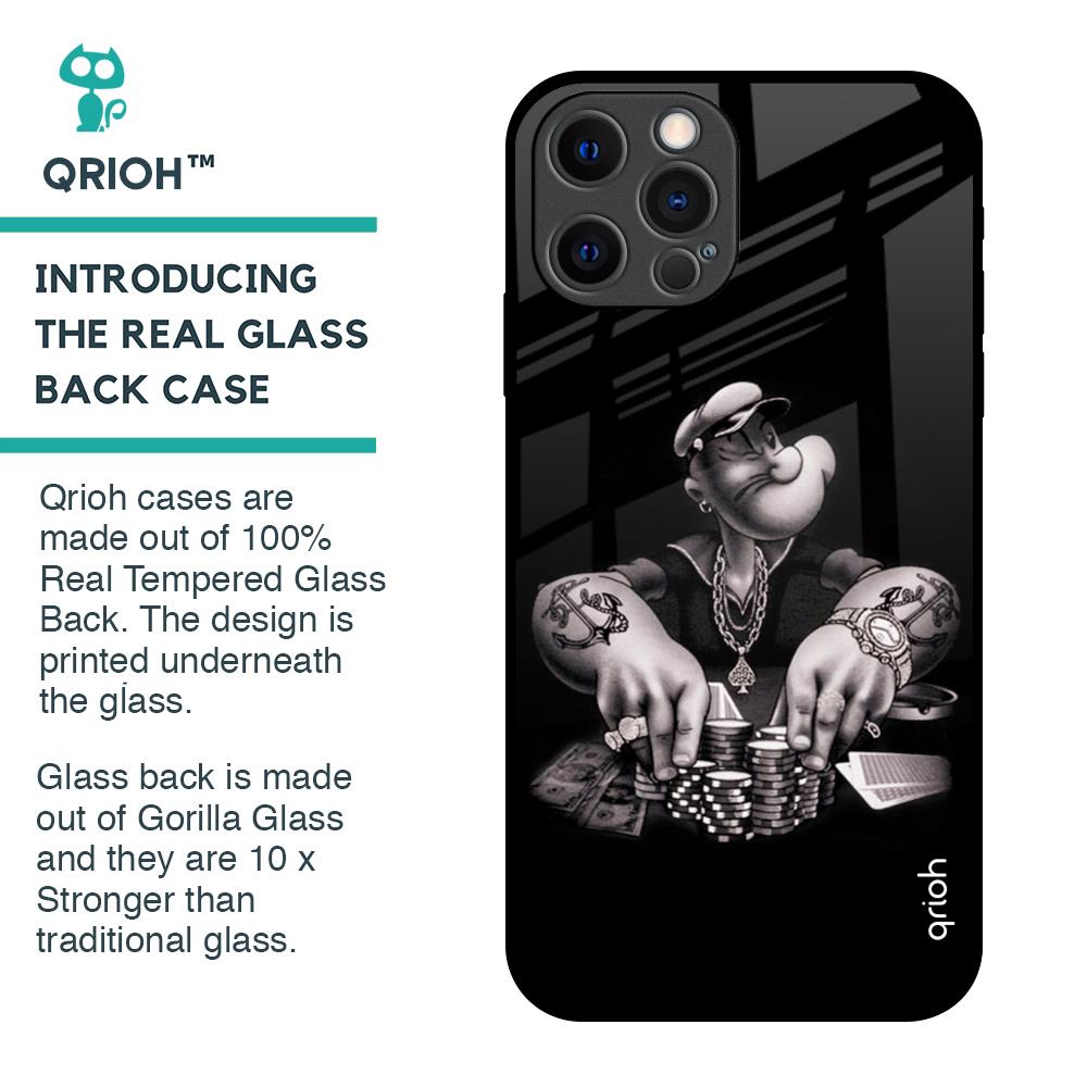 Gambling Problem Glass Case For iPhone 12 Pro