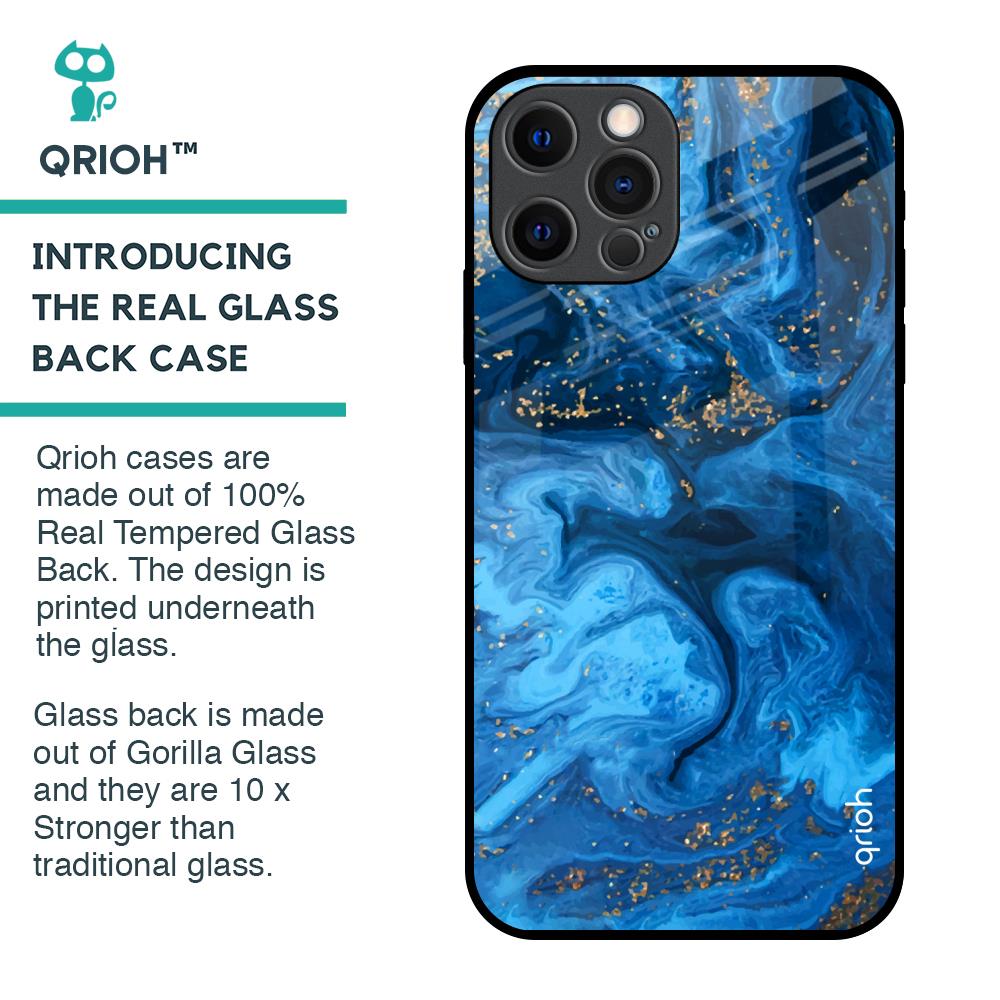 Gold Sprinkle Glass Case for iPhone 12 Pro