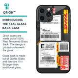 Cool Barcode Label Glass Case For iPhone 12 Pro