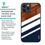 Bold Stripes Glass Case for iPhone 12 Pro