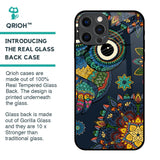 Owl Art Glass Case for iPhone 12 Pro
