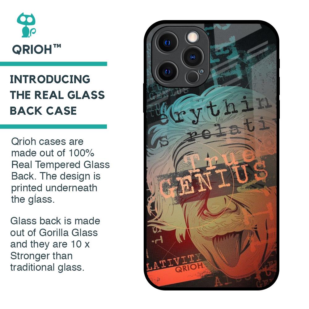True Genius Glass Case for iPhone 12 Pro