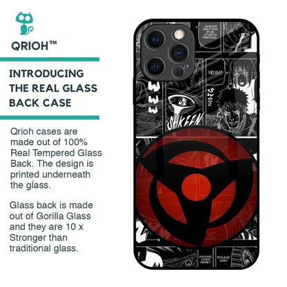 Sharingan Glass Case for iPhone 12 Pro