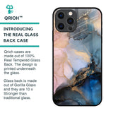 Marble Ink Abstract Glass Case for iPhone 12 Pro