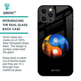 Yin Yang Balance Glass Case for iPhone 12 Pro