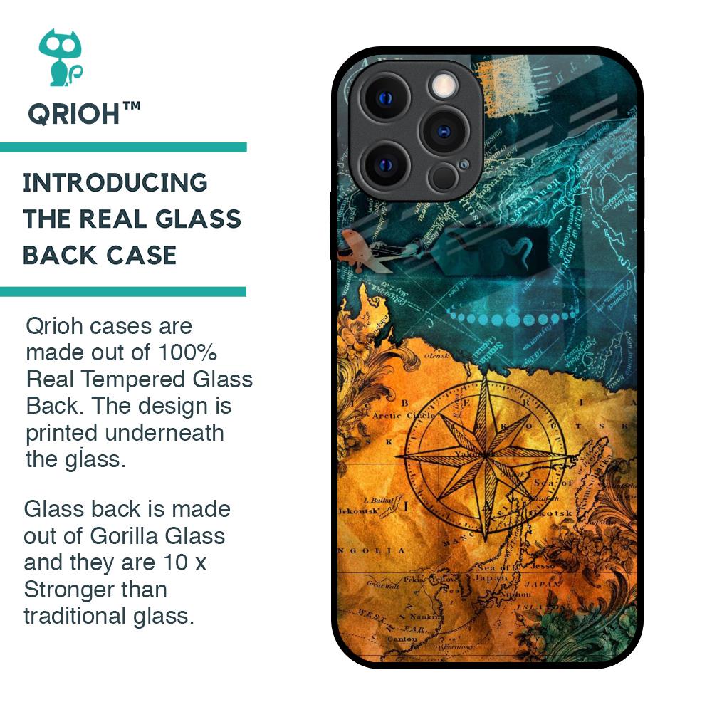 Architecture Map Glass Case for iPhone 12 Pro