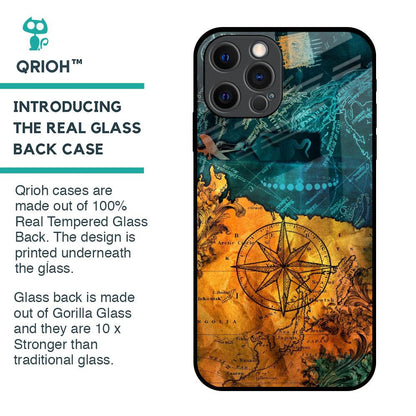 Architecture Map Glass Case for iPhone 12 Pro