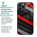 Soft Wooden Texture Glass Case for iPhone 12 Pro