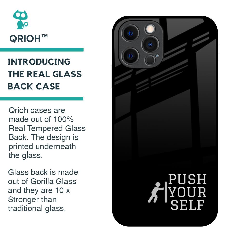 Push Your Self Glass Case for iPhone 12 Pro