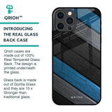 Multicolor Wooden Effect Glass Case for iPhone 12 Pro