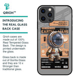 Space Ticket Glass Case for iPhone 12 Pro
