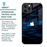 Blue Rough Abstract Glass Case for iPhone 12 Pro