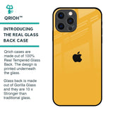 Fluorescent Yellow Glass case for iPhone 12 Pro