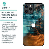 Golden Splash Glass Case for iPhone 12 Pro