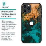 Watercolor Wave Glass Case for iPhone 12 Pro