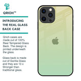 Mint Green Gradient Glass Case for iPhone 12 Pro