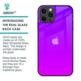 Purple Pink Glass Case for iPhone 12 Pro