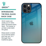 Sea Theme Gradient Glass Case for iPhone 12 Pro