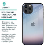 Light Sky Texture Glass Case for iPhone 12 Pro