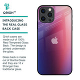 Multi Shaded Gradient Glass Case for iPhone 12 Pro