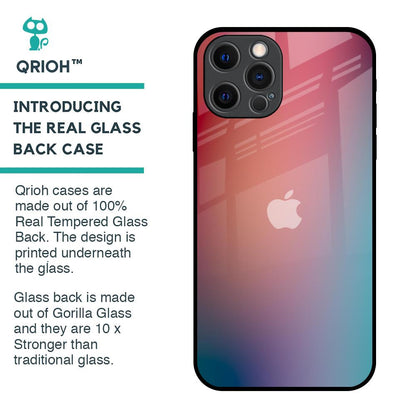 Dusty Multi Gradient Glass Case for iPhone 12 Pro