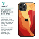 Magma Color Pattern Glass Case for iPhone 12 Pro
