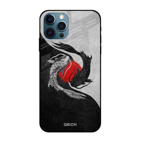 Japanese Art Apple iPhone 12 Pro Glass Cases & Covers Online