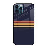 Tricolor Stripes iPhone 12 Pro Glass Cases & Covers Online