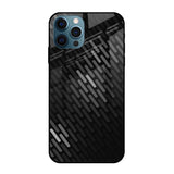 Dark Abstract Pattern iPhone 12 Pro Glass Cases & Covers Online