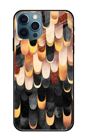 Bronze Abstract iPhone 12 Pro Glass Cases & Covers Online