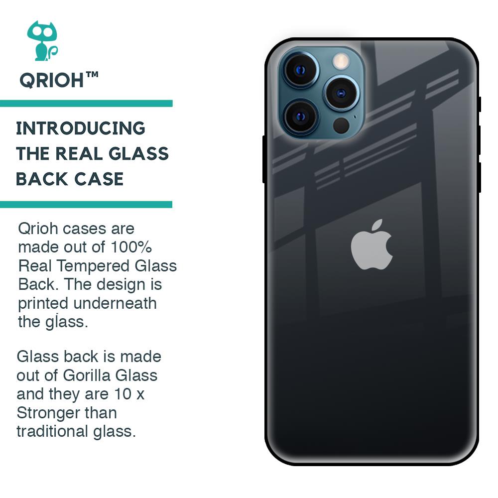 Stone Grey Glass Case For iPhone 12 Pro