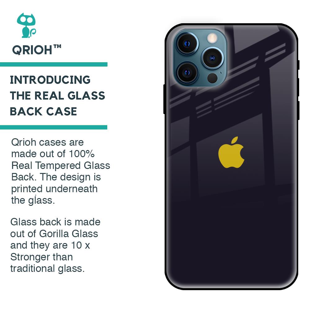 Deadlock Black Glass Case For iPhone 12 Pro