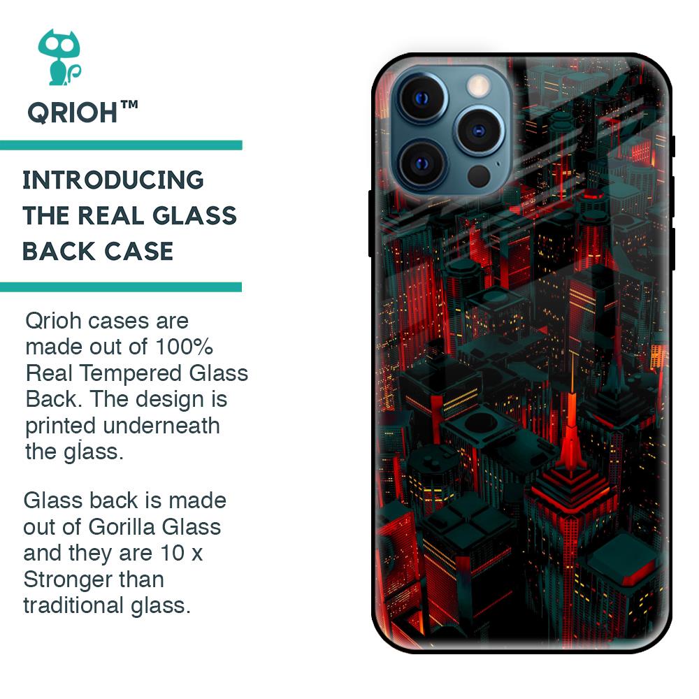 City Light Glass Case For iPhone 12 Pro