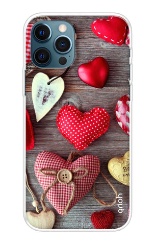 Valentine Hearts iPhone 12 Pro Back Cover
