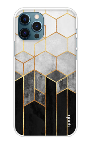 Hexagonal Pattern iPhone 12 Pro Back Cover