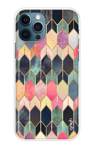Shimmery Pattern iPhone 12 Pro Back Cover