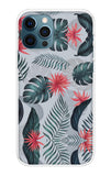 Retro Floral Leaf iPhone 12 Pro Back Cover