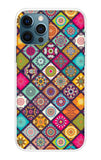 Multicolor Mandala iPhone 12 Pro Back Cover