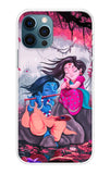 Radha Krishna Art iPhone 12 Pro Back Cover