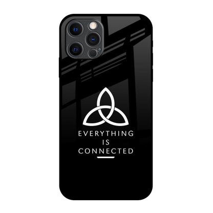 Everything Is Connected iPhone 12 Pro Max Glass Back Cover Online