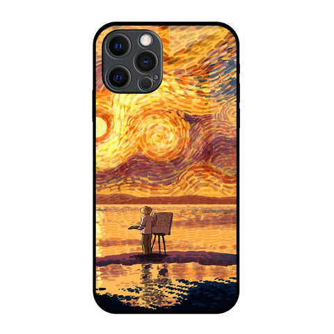 Sunset Vincent iPhone 12 Pro Max Glass Back Cover Online